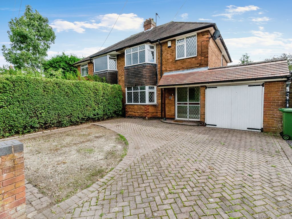3 bed semidetached house for sale in Park Road, Rushall, Walsall, West