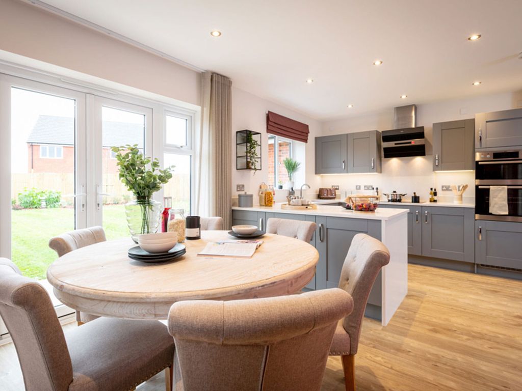 New home, 4 bed detached house for sale in "The Plomer" at Tessall Lane