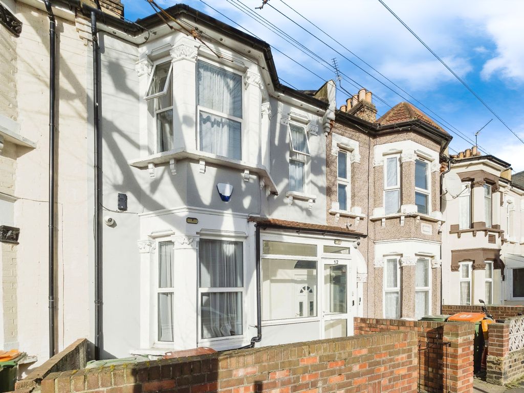 3 bed terraced house for sale in Bendish Road, East Ham, London E6, £