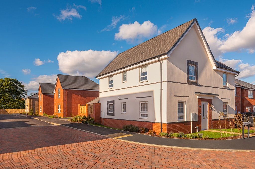New home, 4 bed detached house for sale in "Alderney" at Off Banbury