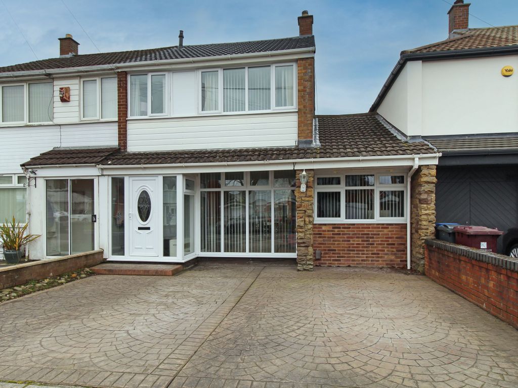 3 bed semidetached house for sale in Mount Crescent, Kirkby, Liverpool