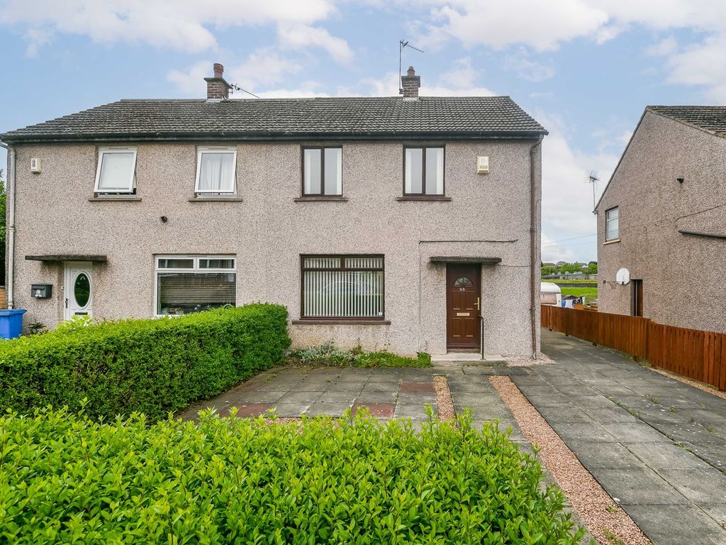 2 bed semidetached house for sale in Wedderburn Crescent, Dunfermline KY11 Zoopla