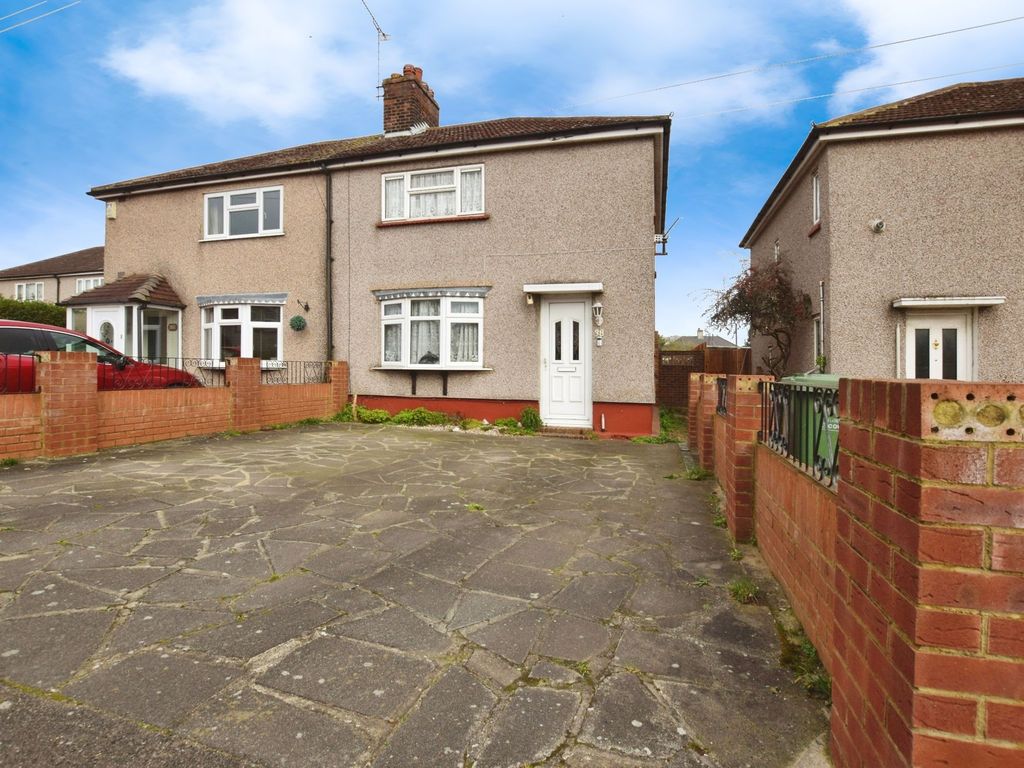 3 bed semidetached house for sale in Lytton Road, Grays RM16, £300,000