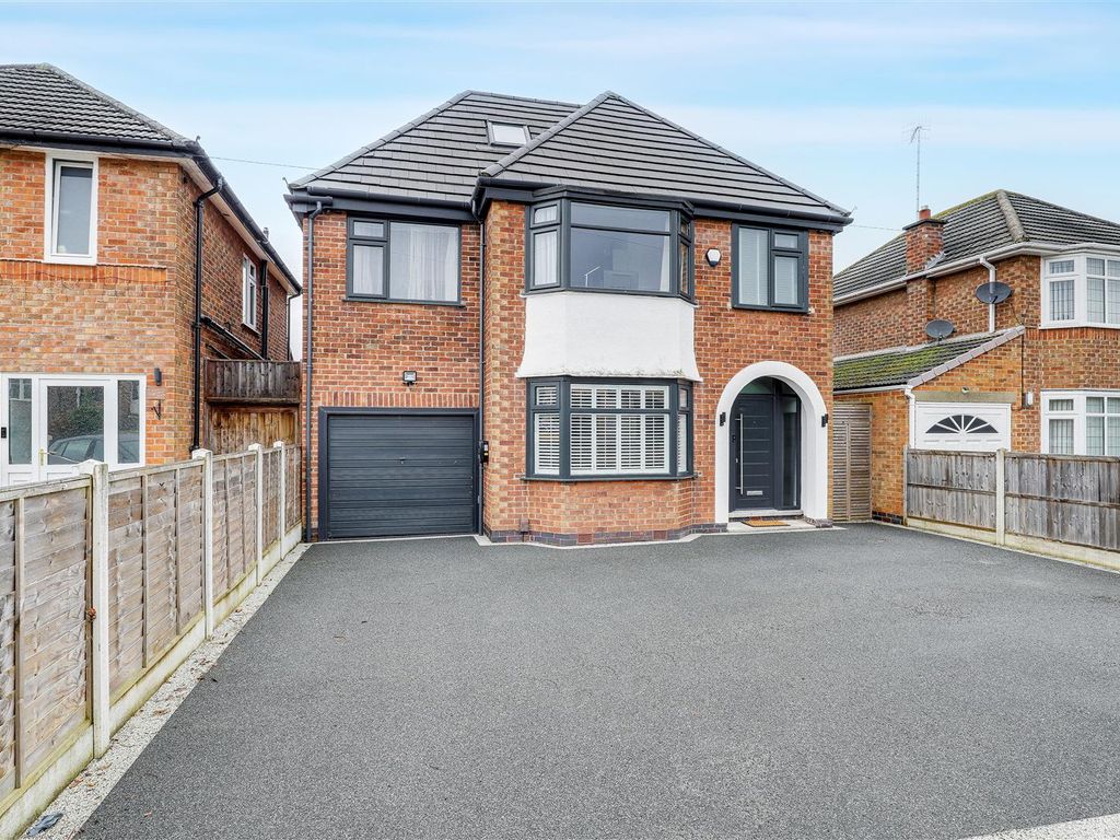 4 bed detached house for sale in Greythorn Drive, West Bridgford, Nottinghamshire NG2, £650,000