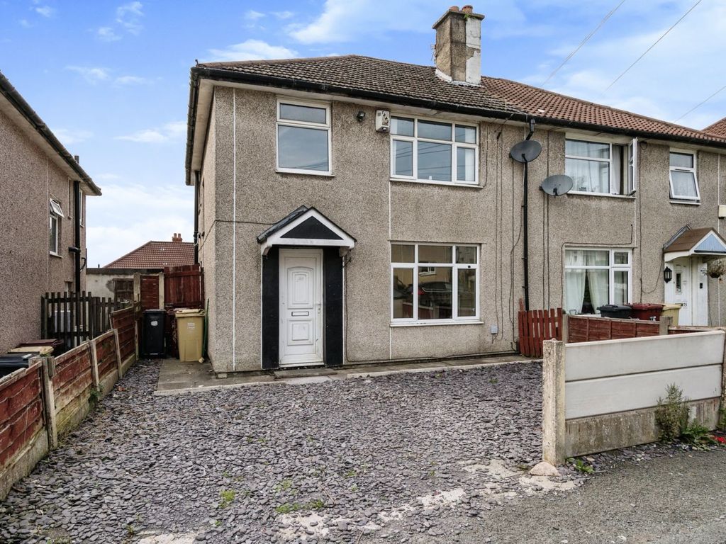 3 bed semidetached house for sale in Mobberley Road, Bolton BL2, £