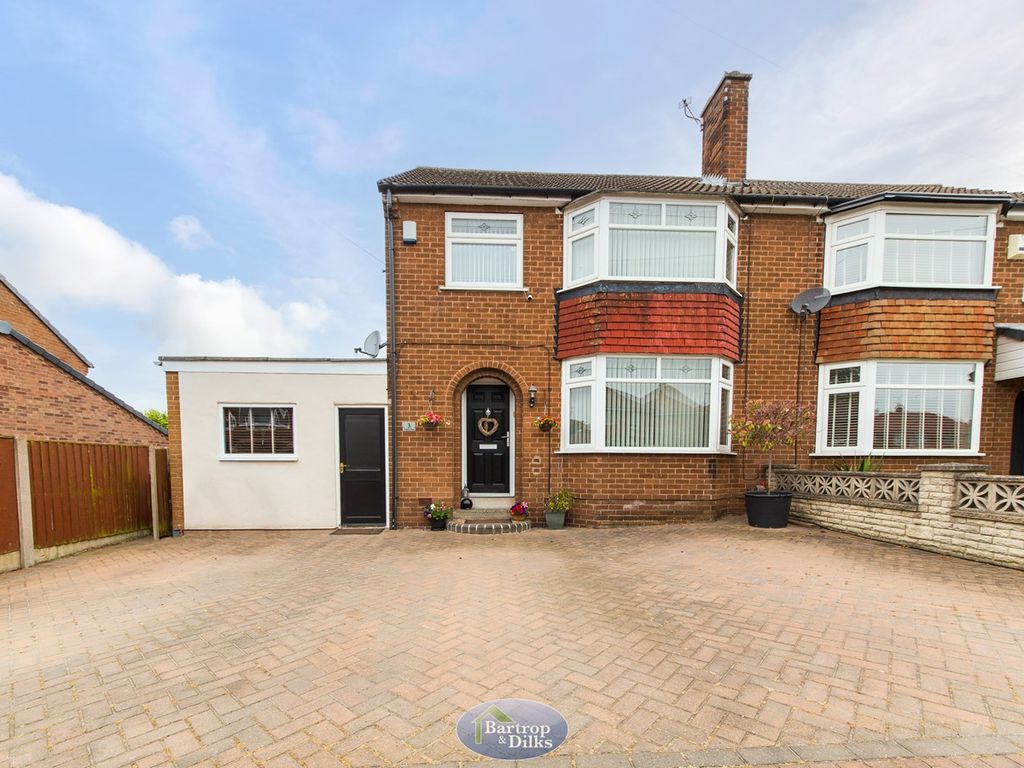 3 bed semidetached house for sale in Grasmere Road, Worksop S81 Zoopla
