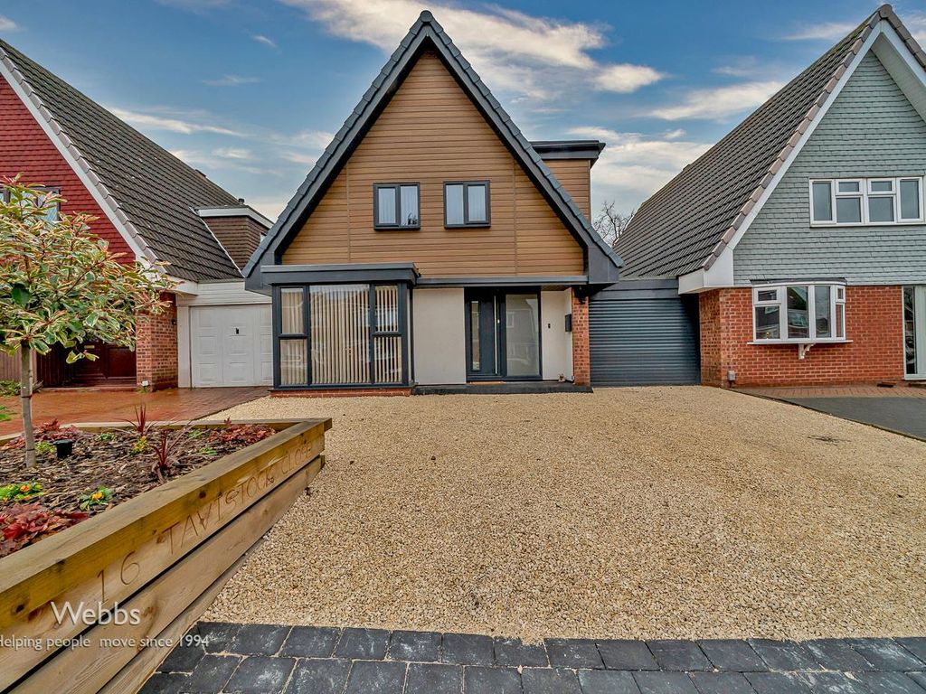 3 bed link detached house for sale in Tavistock Close, Tamworth B79, £