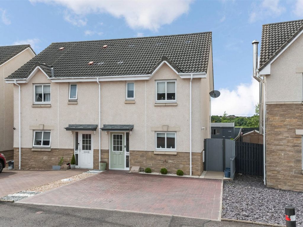 3 bed semidetached house for sale in Cotland Drive, Falkirk