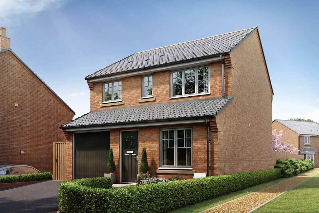 New home, 3 bed detached house for sale in "The Aldenham Plot 66" at