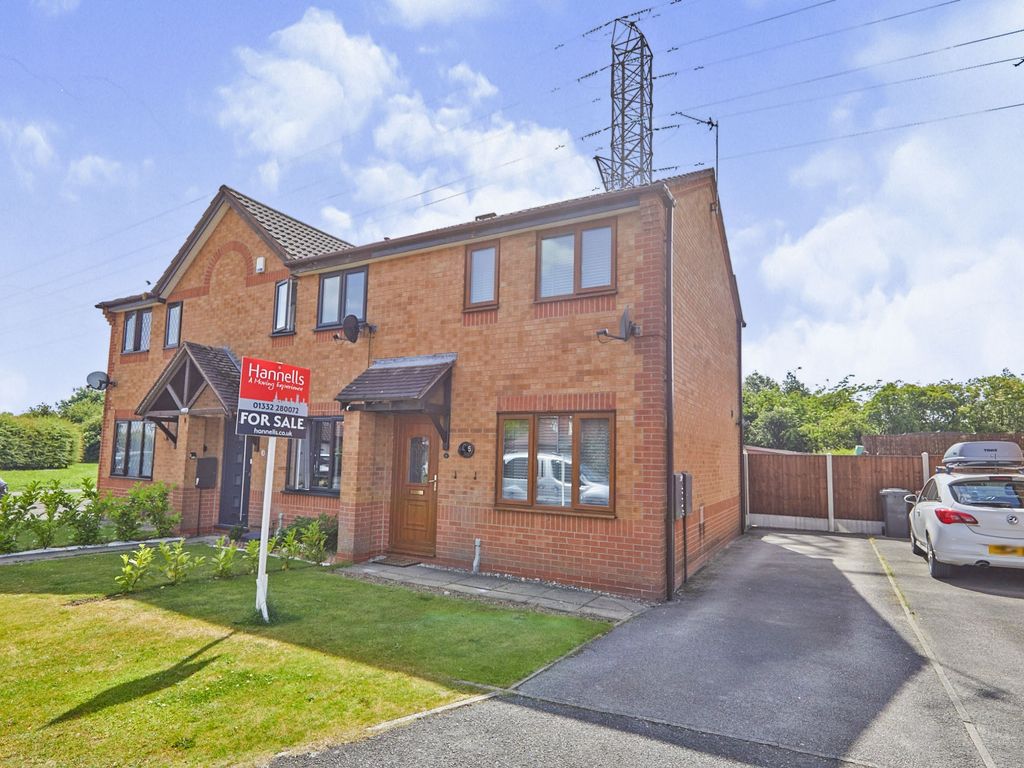 2 bed end terrace house for sale in Consort Gardens, Oakwood, Derby
