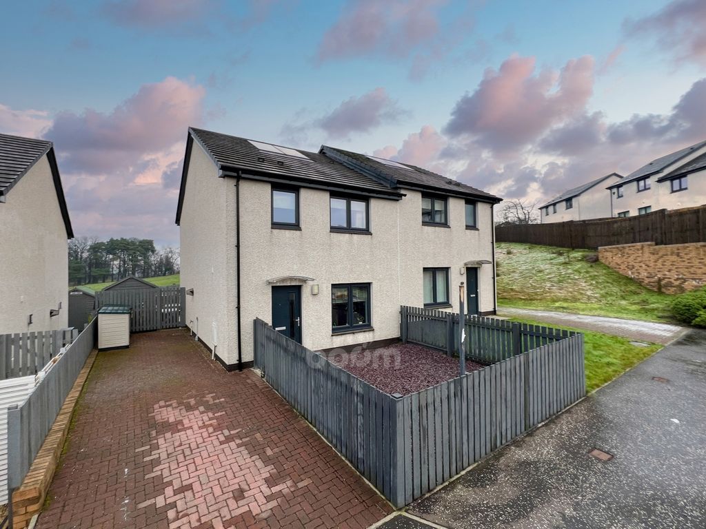 3 bed semidetached house for sale in Auldlea Gardens, Beith KA15, £
