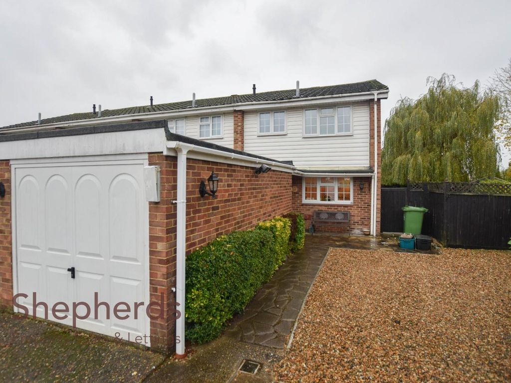 3 bed end terrace house for sale in Cowles, West Cheshunt EN7, £510,000