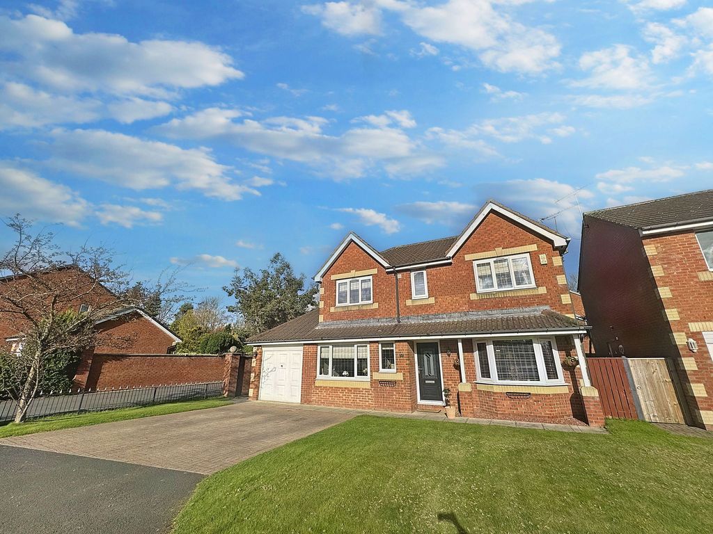 4 bed detached house for sale in Edgefield Drive, Cramlington NE23, £409,950 Zoopla