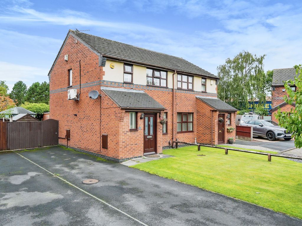 2 bed semidetached house for sale in Billington Close, Warrington WA5
