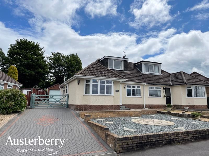 2 bed semidetached house for sale in Harlech Avenue, Lightwood, Stoke