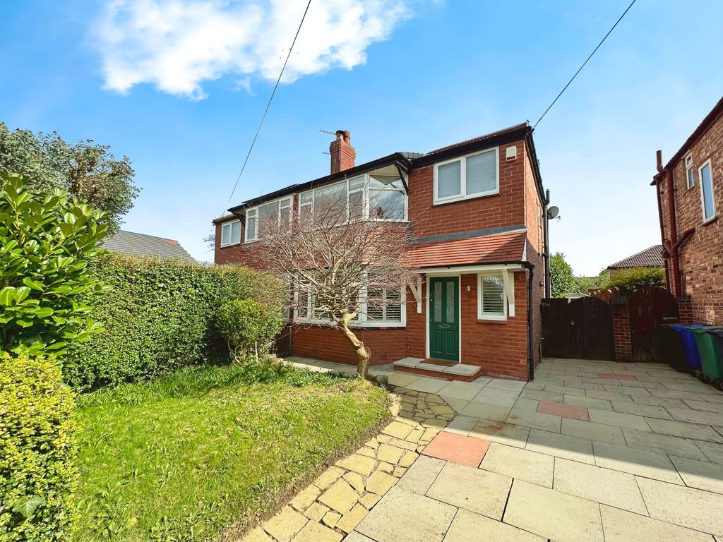 3 bed semidetached house for sale in Oaklands Drive, Prestwich M25, £