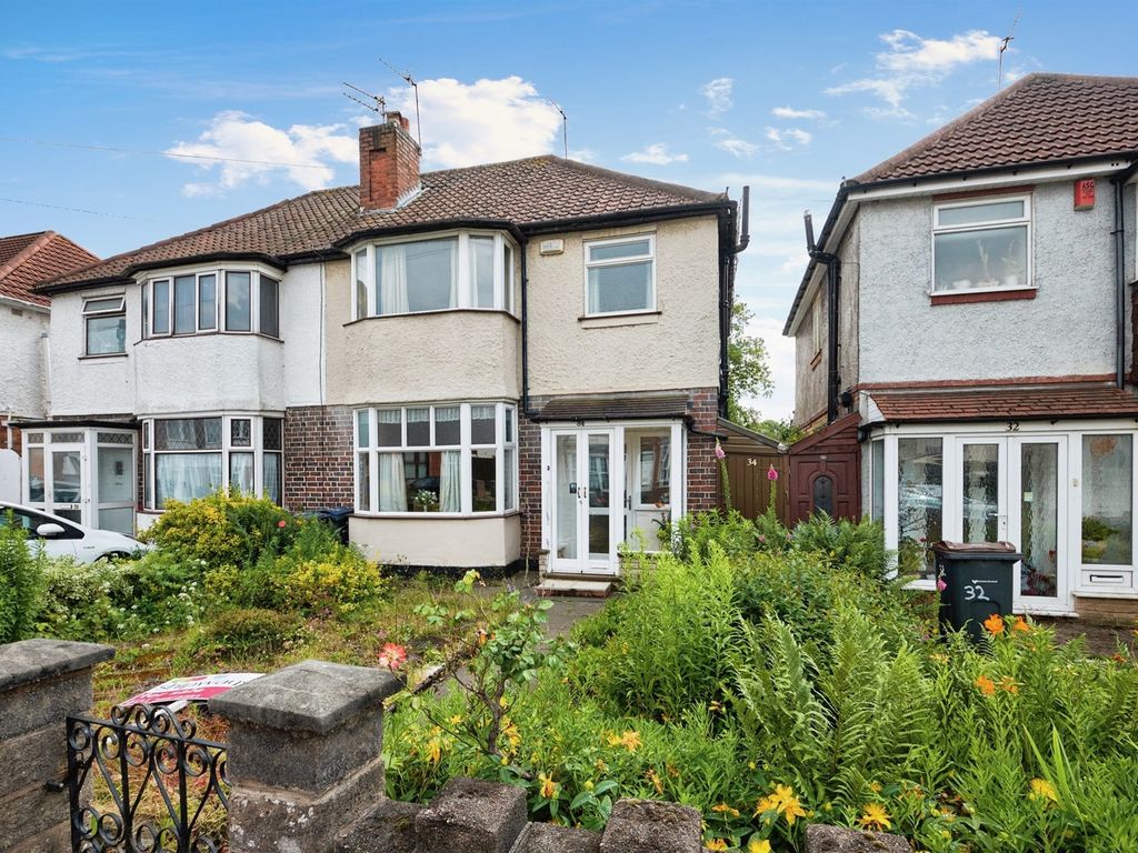 3 bed semidetached house for sale in Church Hill Road, Handsworth