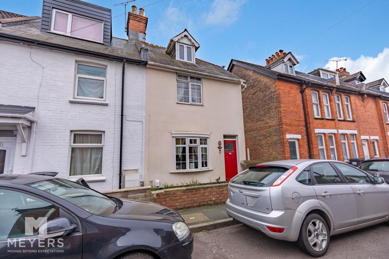 3 bed end terrace house for sale in Spring Road, Bournemouth BH1, £