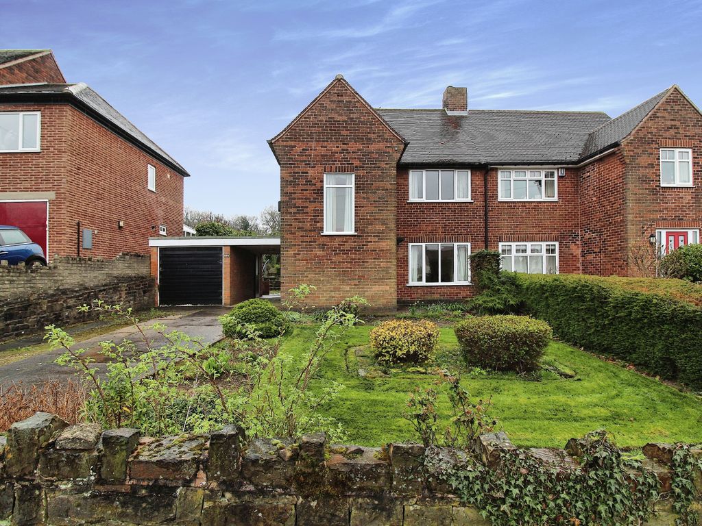 3 bed semidetached house for sale in Paxton Road, Tapton, Chesterfield
