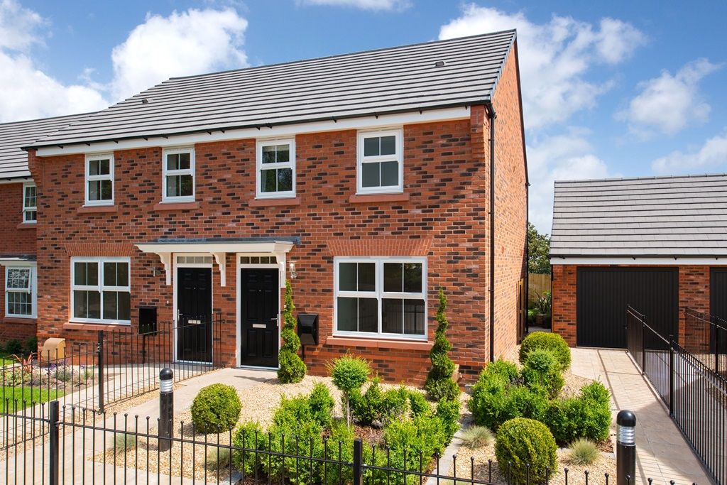 New home, 3 bed end terrace house for sale in "Archford" at Dixon Drive, Chelford, Macclesfield