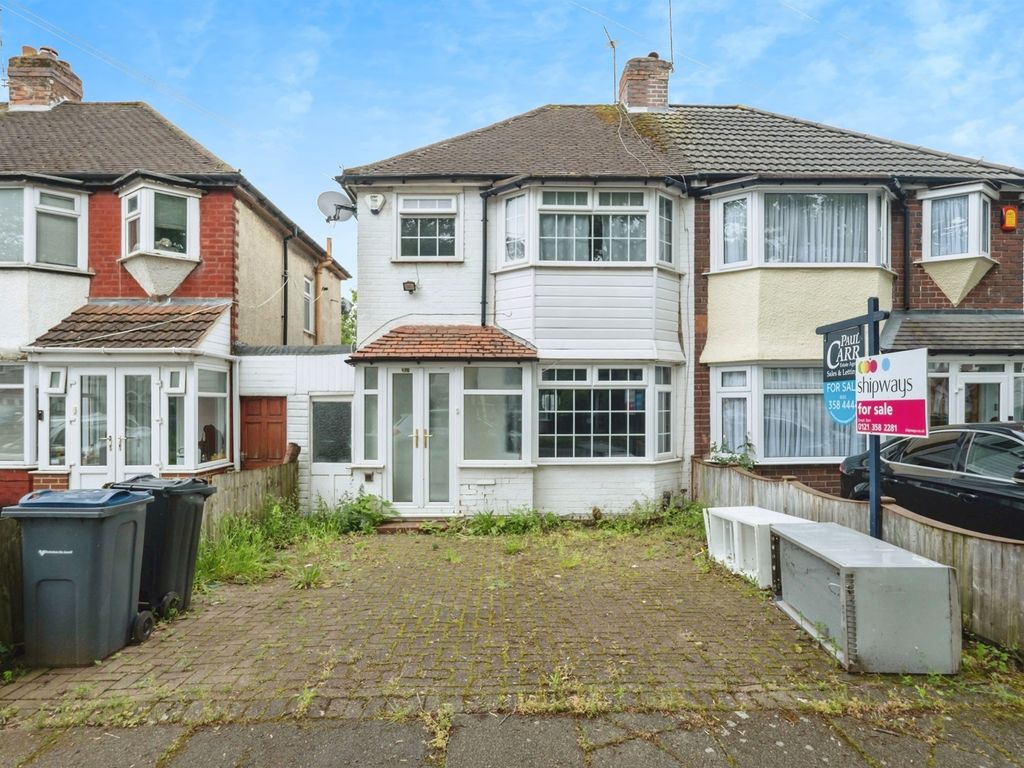 3 bed semidetached house for sale in Teddington Grove, Perry Barr