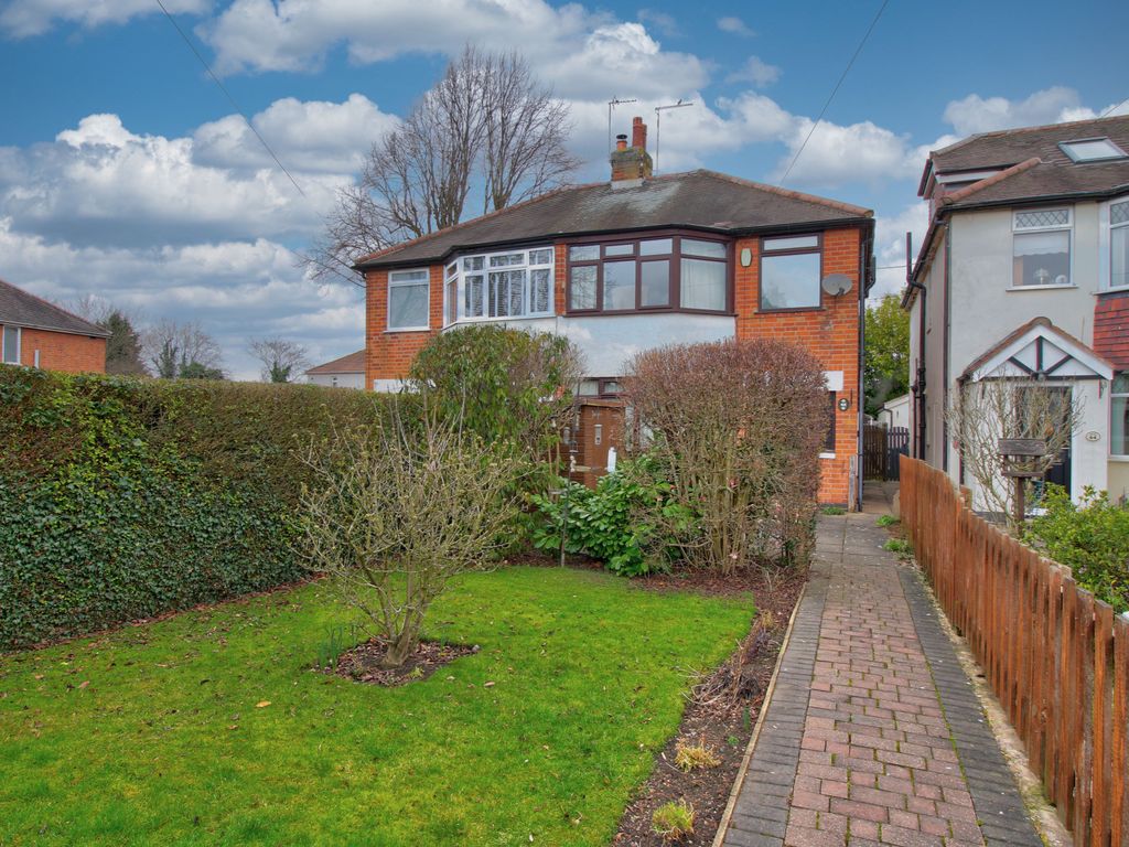 2 bed semidetached house for sale in Halstead Road, Mountsorrel LE12