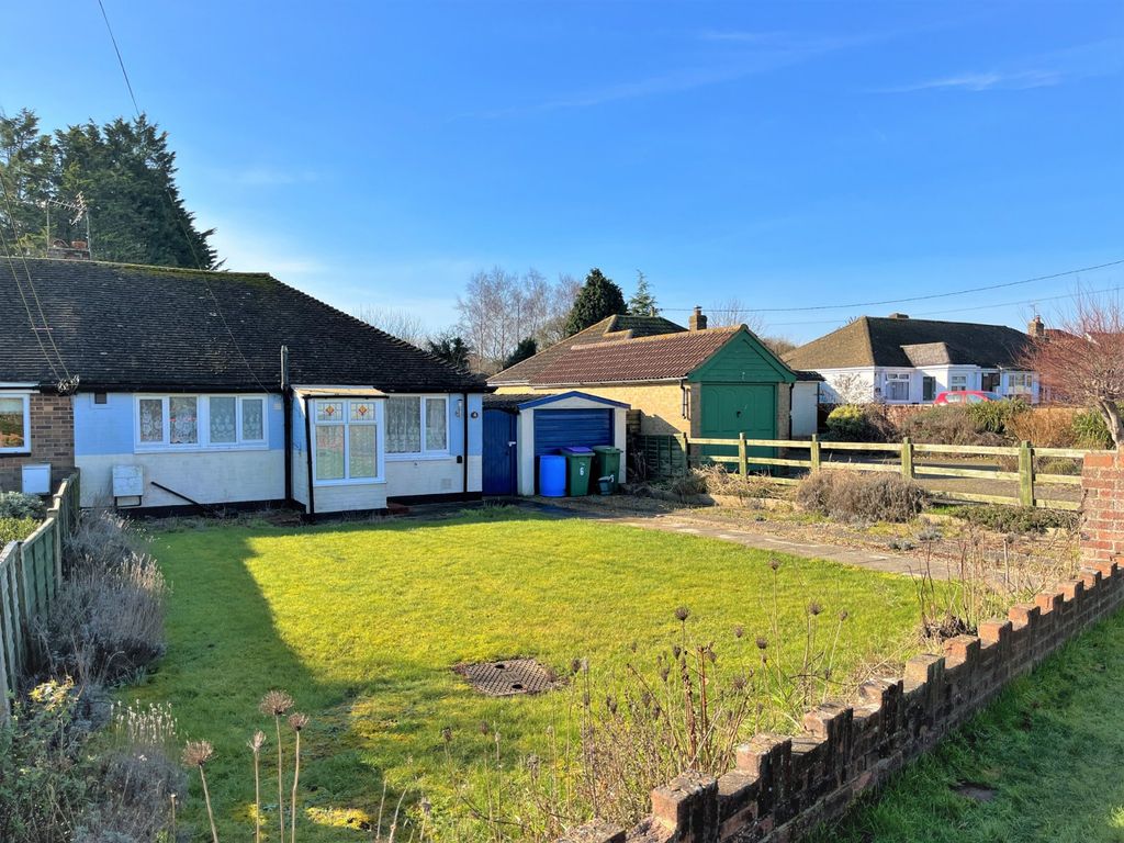2 bed bungalow for sale in Coach Road, Acrise, Folkestone, Kent CT18