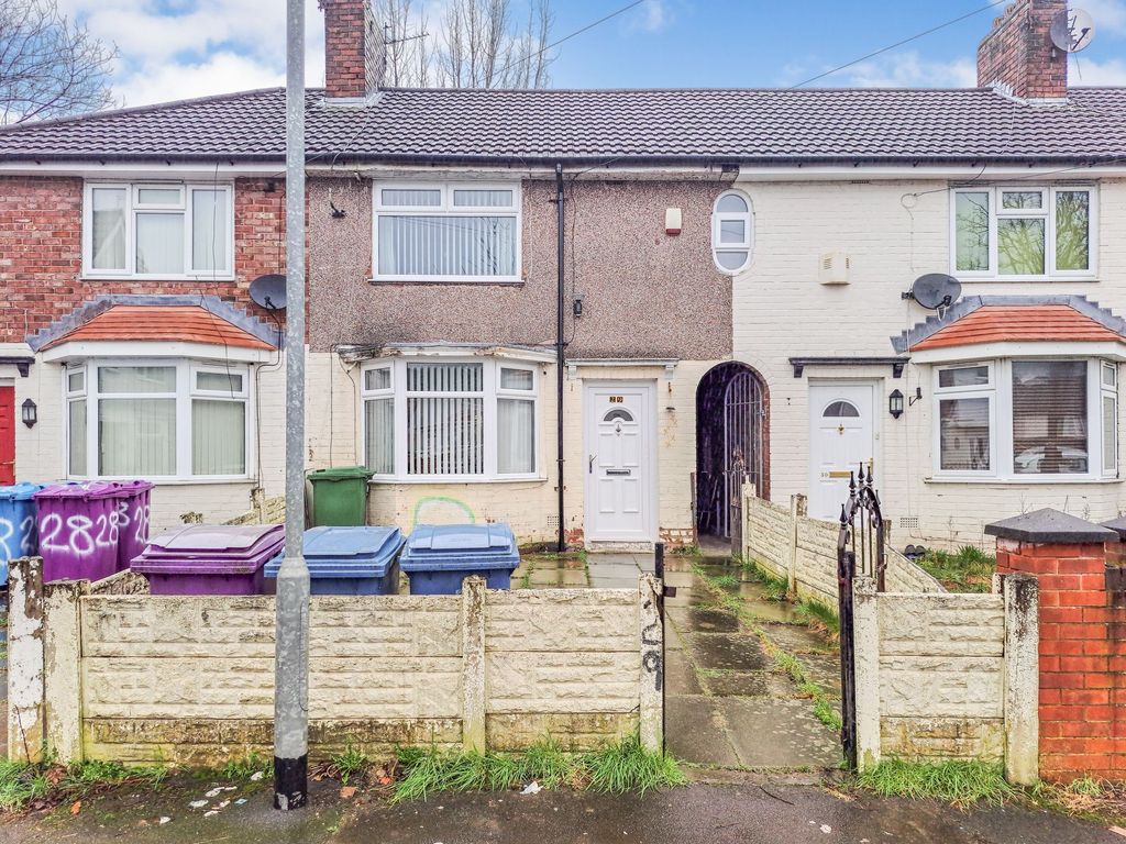 3 bed terraced house for sale in Wellesbourne Place, Liverpool L11, £