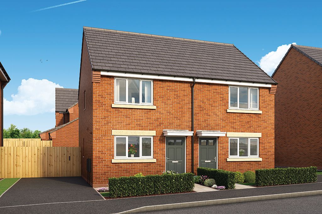 New home, 2 bed property for sale in "The Levan" at Harwood Lane, Great Harwood, Blackburn BB6