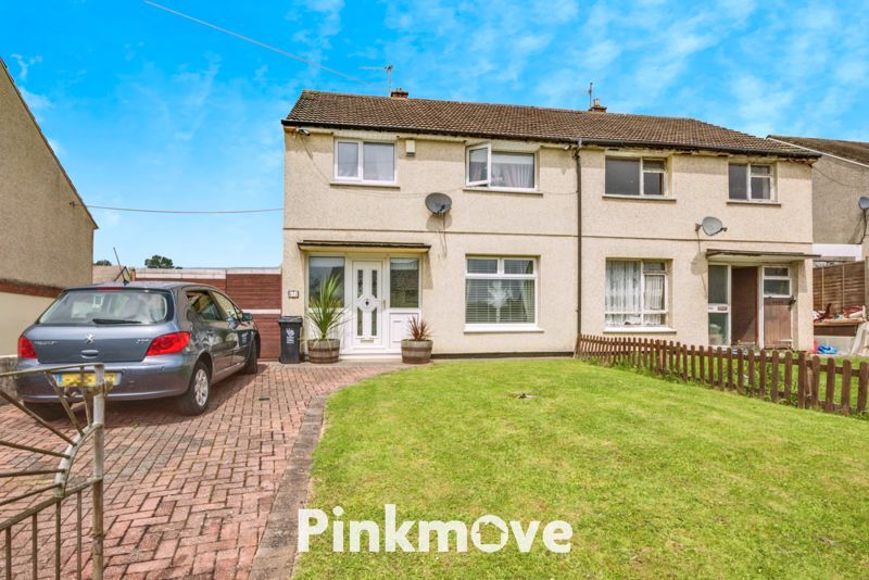 3 bed semidetached house for sale in Monnow Way, Bettws, Newport NP20