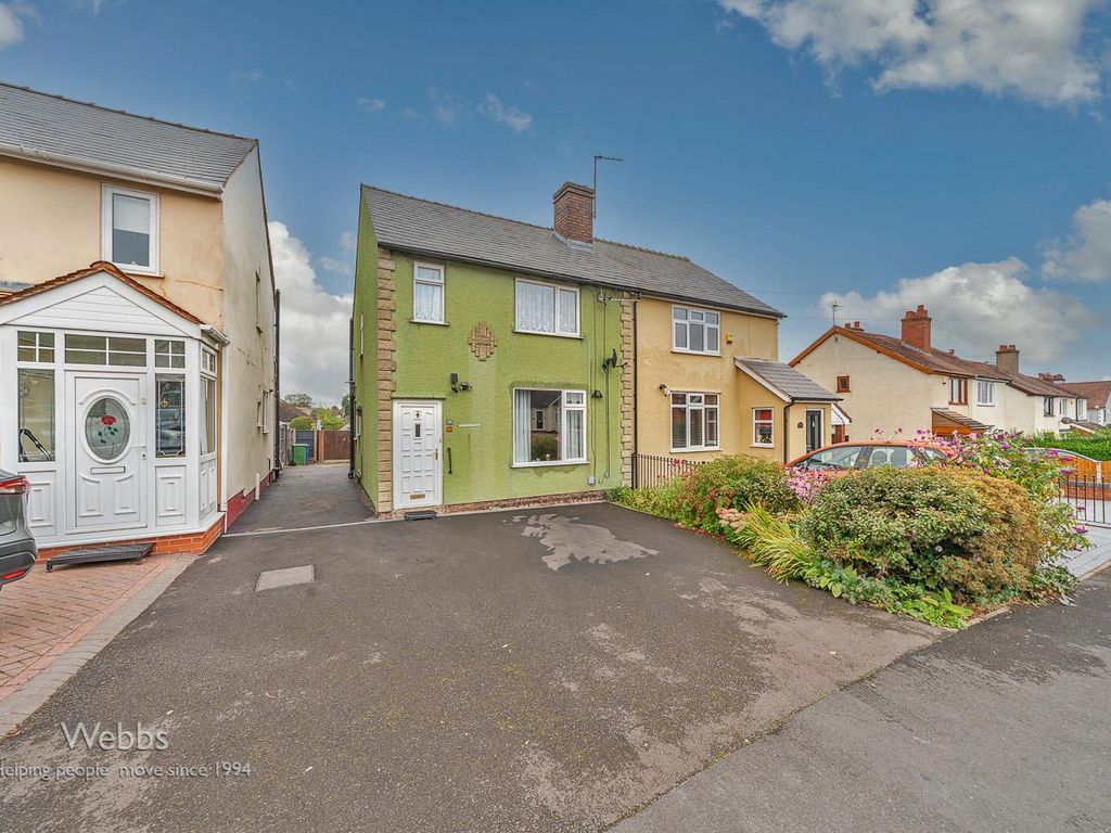 2 bed semidetached house for sale in Cemetery Road, Cannock WS11, £189,995 Zoopla