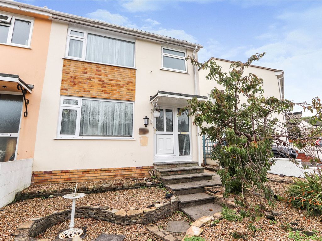 3 bed end terrace house for sale in Heathfield Road, Bideford EX39, £