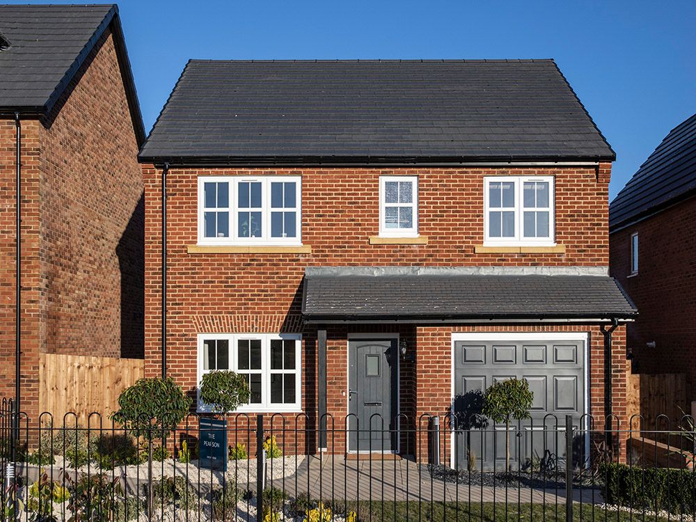 New home, 4 bed detached house for sale in "Pearson" at St. Edmunds