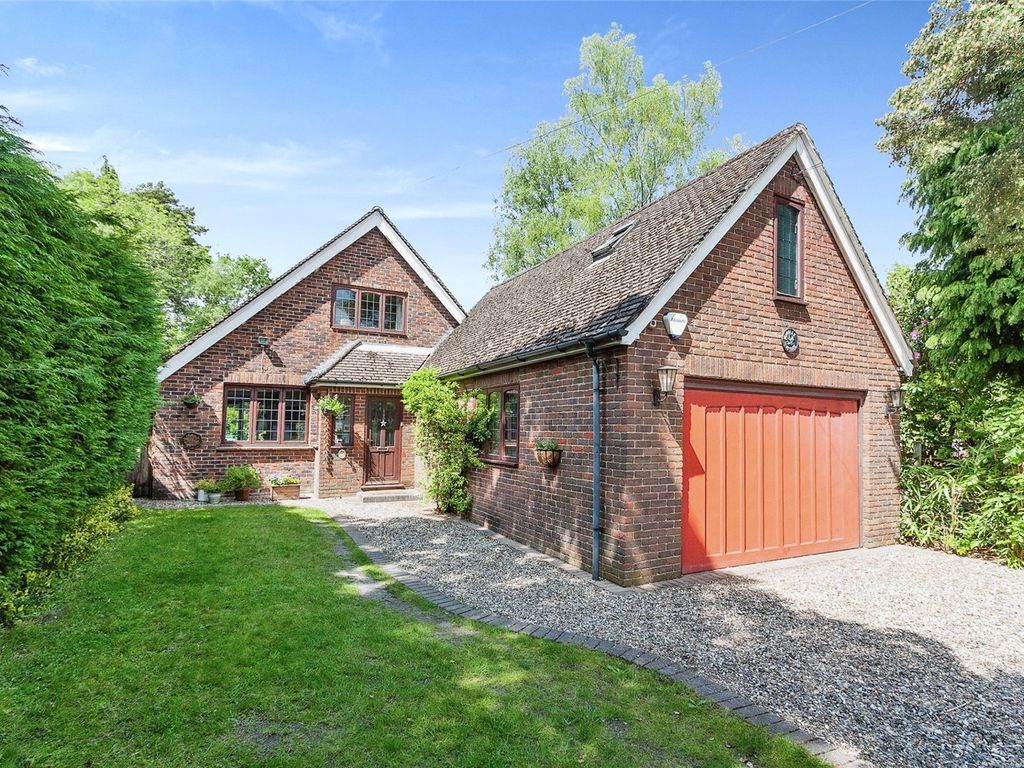 4 bed detached house for sale in Macdonald Road, Lightwater, Surrey