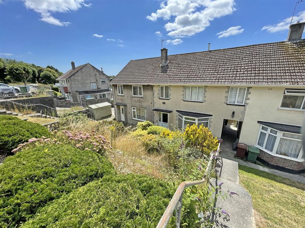 4 bed terraced house for sale in Taunton Avenue, Whitleigh, Plymouth