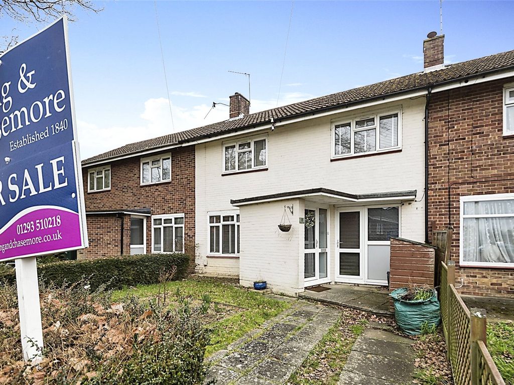 3 bed terraced house for sale in Briar Close, Crawley, West Sussex RH11