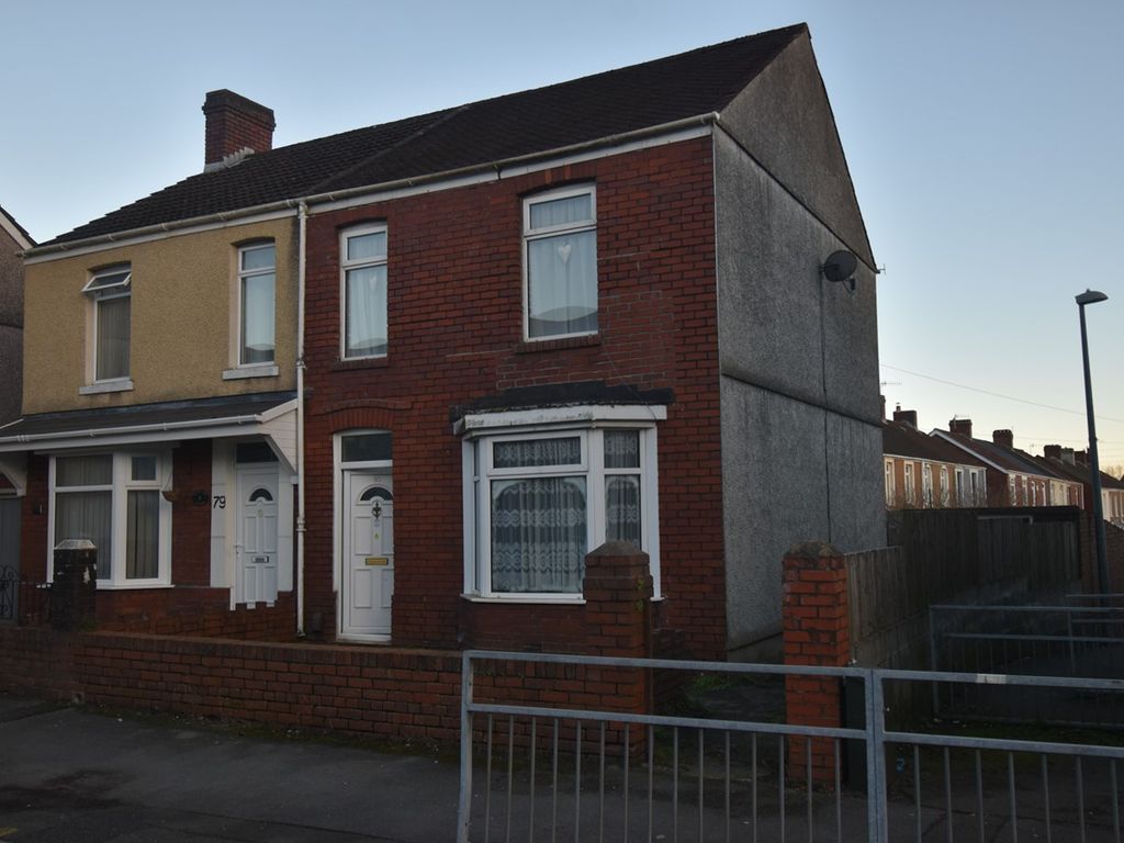 3 bed semidetached house for sale in Glantawe Street, Morriston