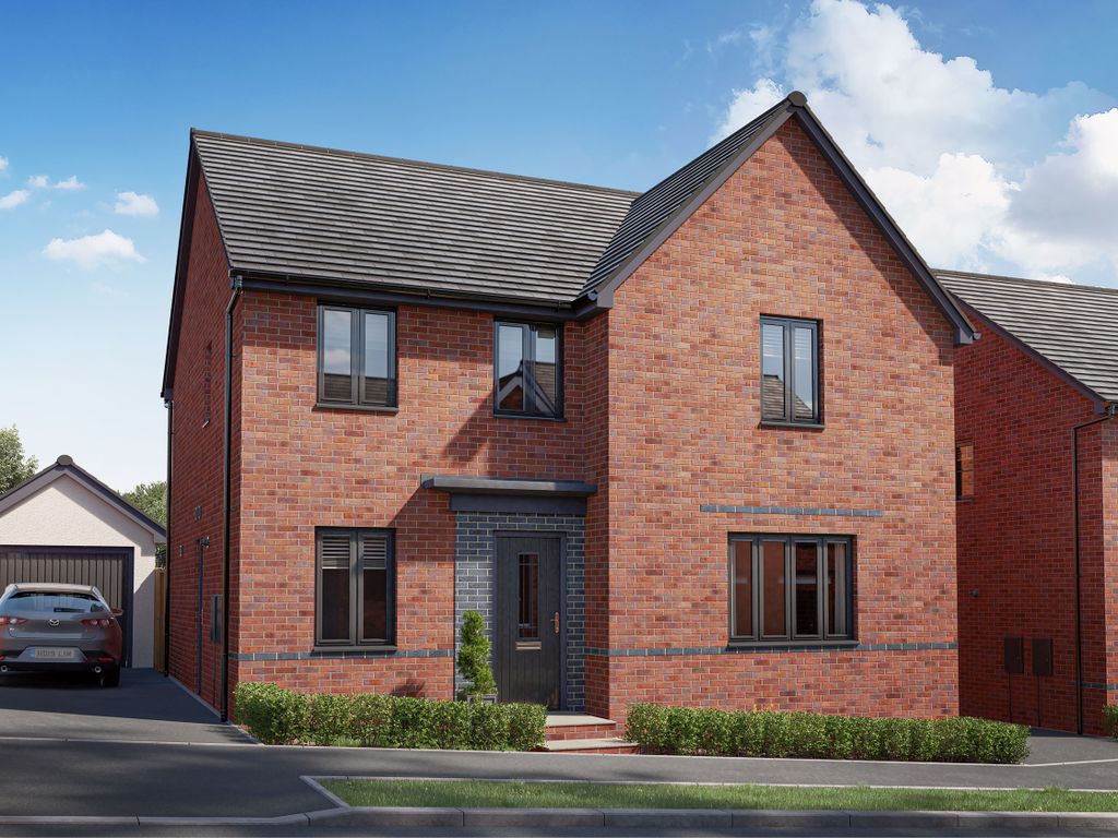 New home, 4 bed detached house for sale in "Radleigh" at Llewellyn Road
