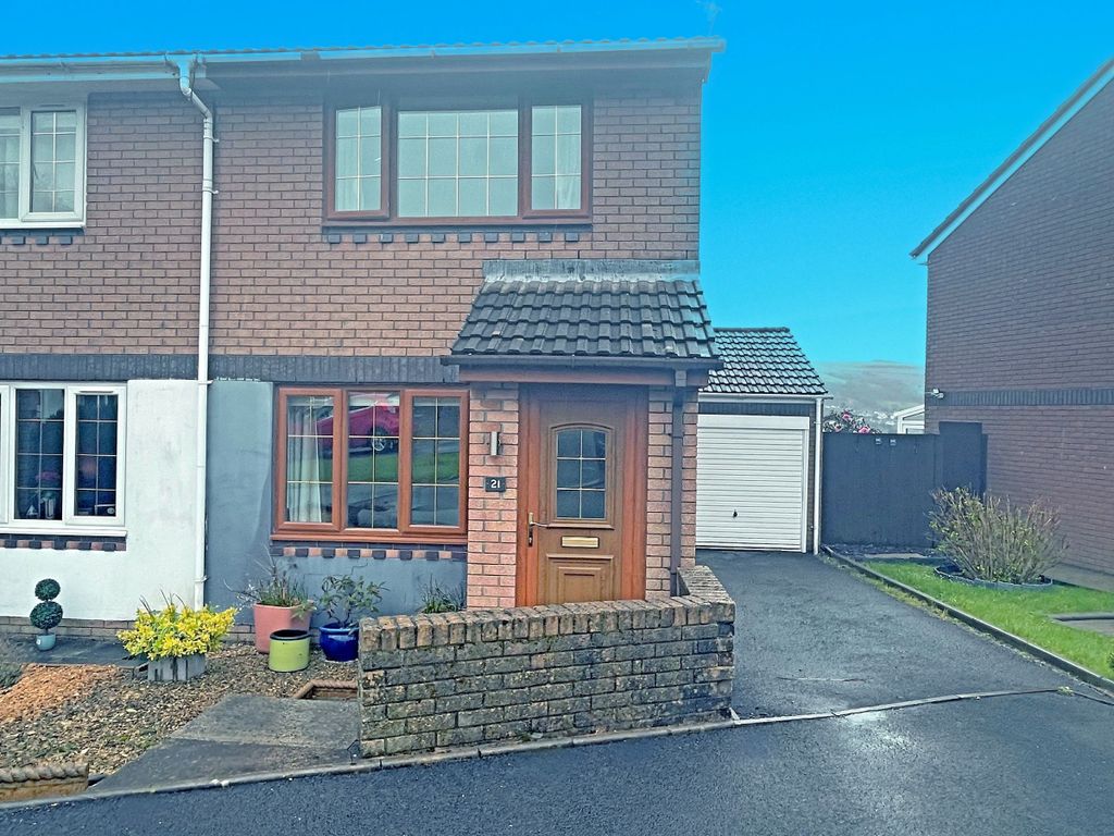 2 bed semidetached house for sale in Dinam Park, Ton Pentre, Pentre
