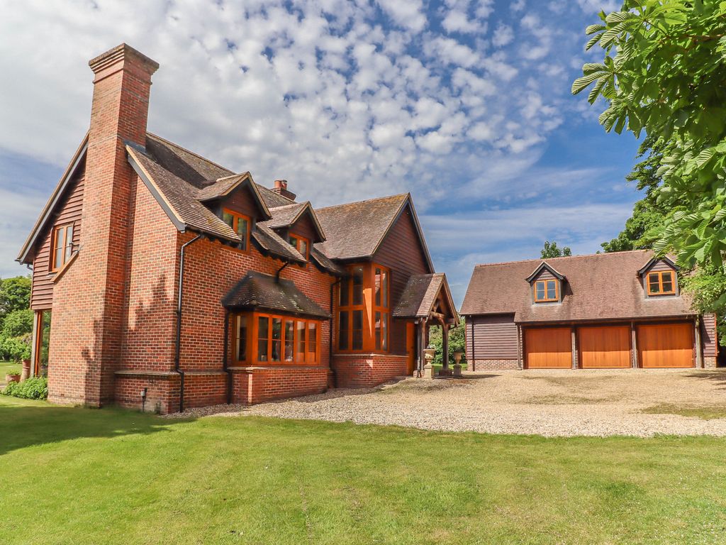 5 bed detached house for sale in Houghton, Stockbridge, Hampshire SO20