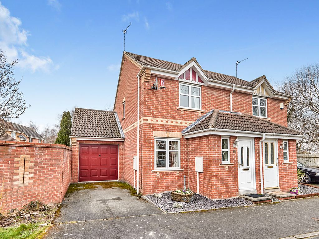 2 bed semidetached house for sale in Moncreiff Drive, Stretton, Burton