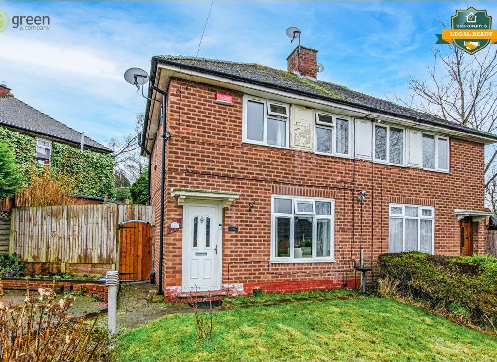 2 bed semidetached house for sale in Cossington Road, Erdington