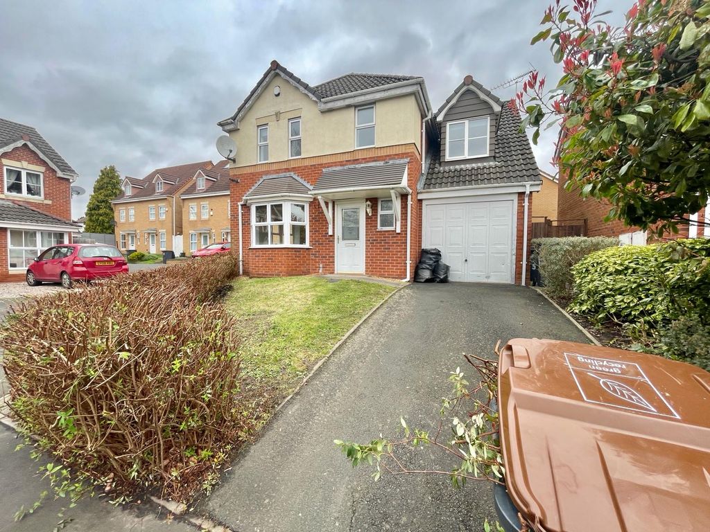 4 bed detached house for sale in Windfall Court, Birmingham B24, £