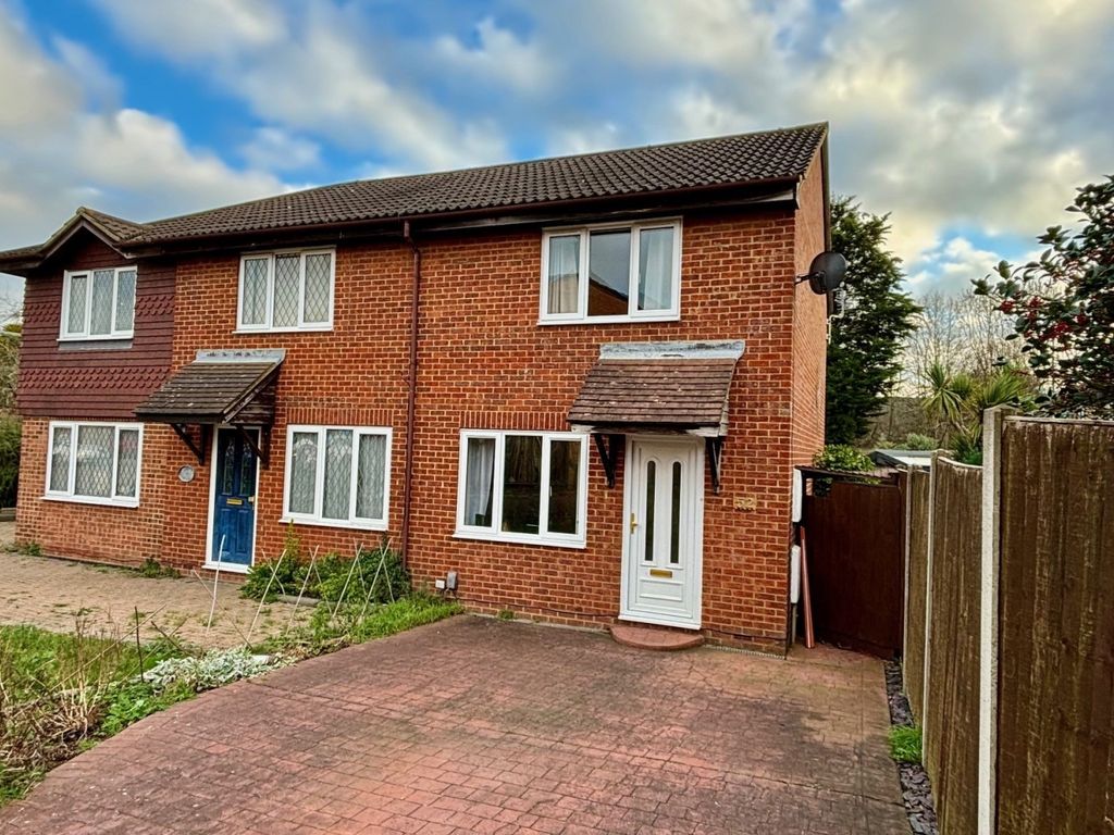2 bed semidetached house for sale in Quincy Road, Egham, Surrey TW20
