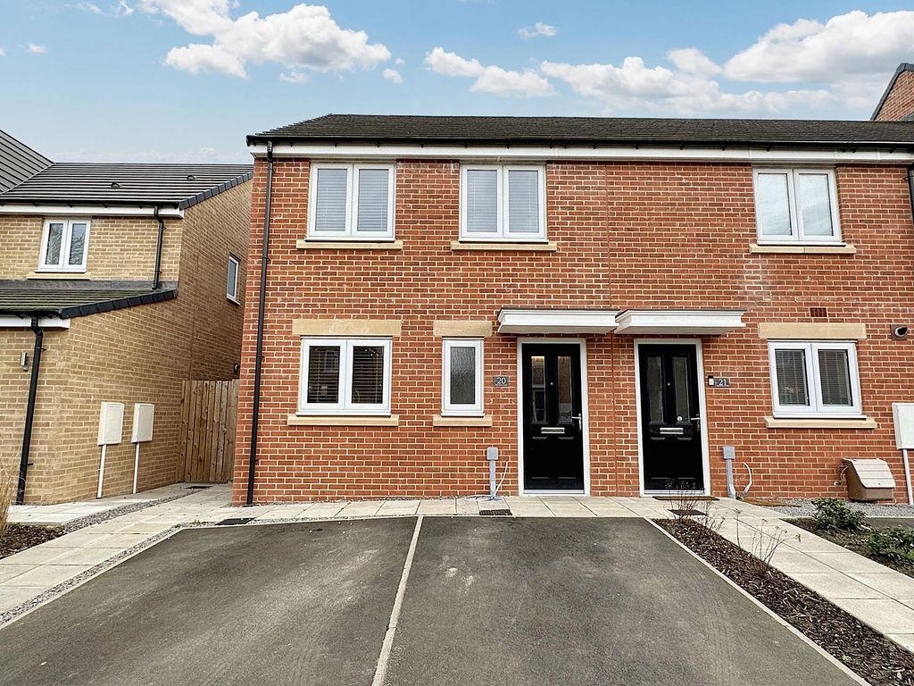 3 bed terraced house for sale in Rother Close, Hebburn NE31, £185,000