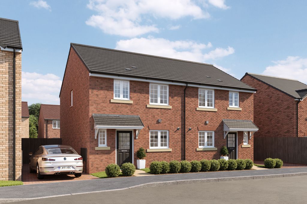 New home, 3 bed semidetached house for sale in "Eveleigh" at Douglas