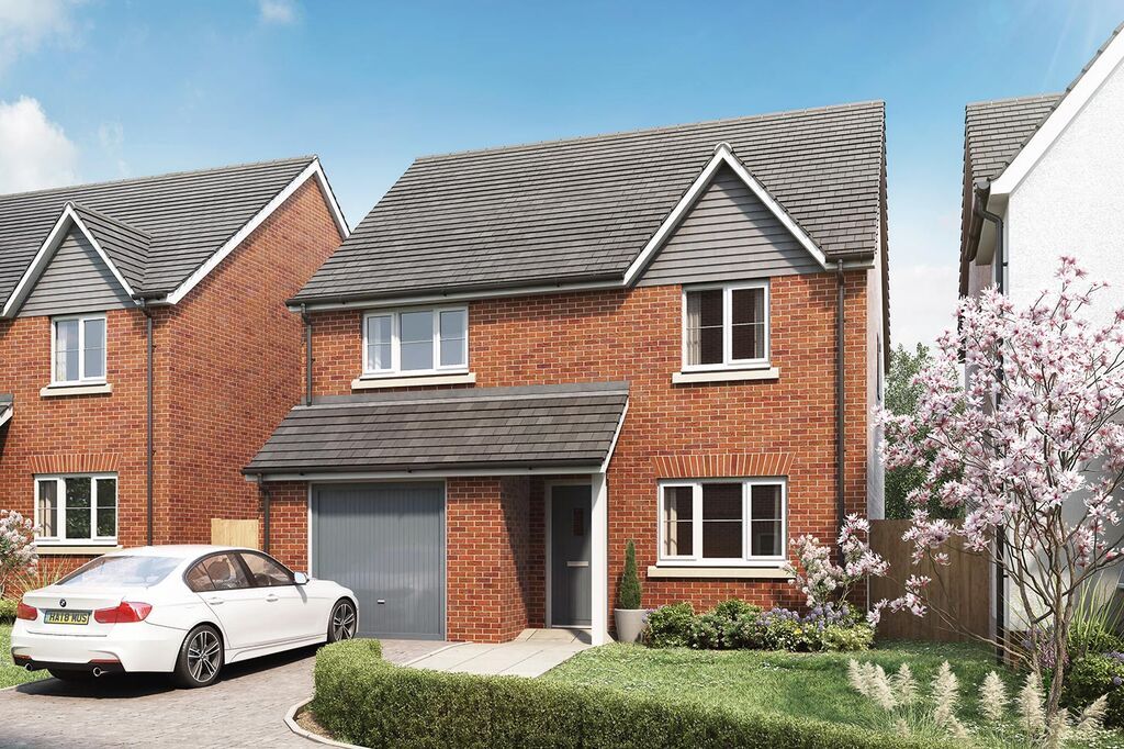 New home, 4 bed detached house for sale in "The Goodridge" at Battle Abbey Way, Exeter EX1 Zoopla