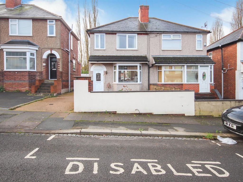 2 bed semidetached house for sale in Tonbridge Road, Whitley, Coventry