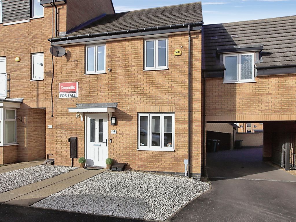 3 bed terraced house for sale in Fletcher Way, Peterborough PE4, £