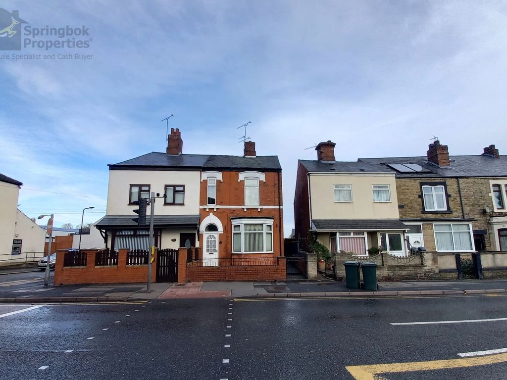 3 bed semidetached house for sale in Station Street, Swinton, South